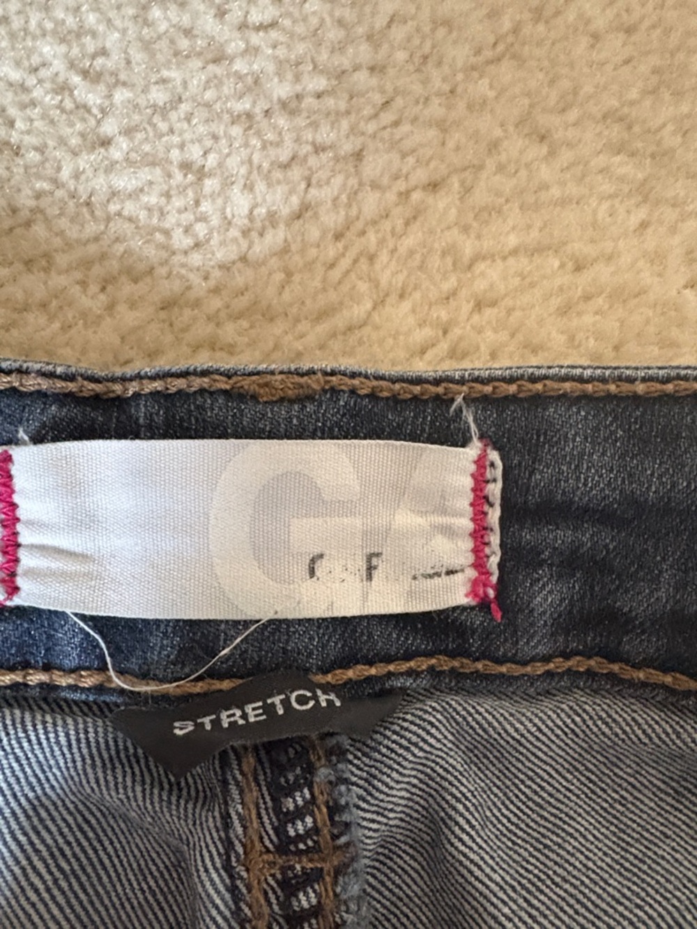 Garage Dark Indigo Skinny jagging for Women - Picture 2 of 5